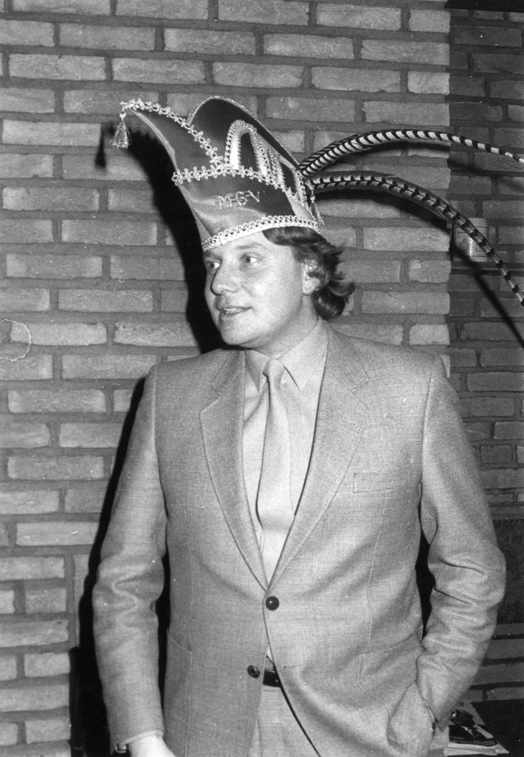Karnevalspräsident Rolf Traue   im Jan.1984