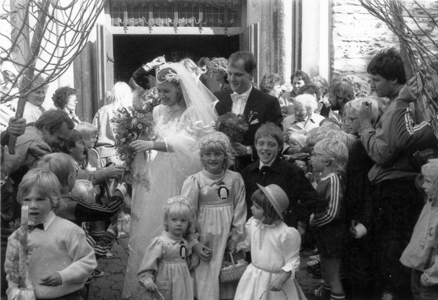 Hochzeit von Elke und Heiner Arning   am 8. Sept. 1985