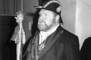 Der Zeremonienmeister Alfons Lindart   im Jan. 1984