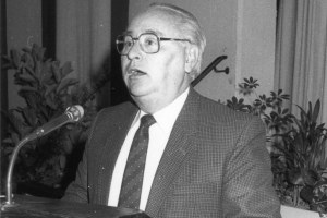 Bürgermeister Benno Poll   am 21.11.1984 