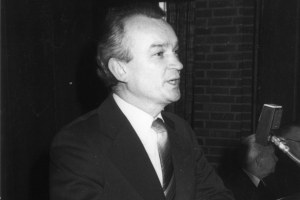 Vorsitzender Siegfried Wiedemann   am 13. Jan 1985 