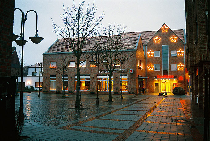 Foto 018, Everswinkel bei Straenlampen-Licht