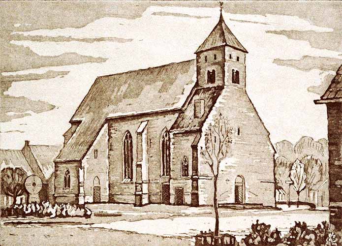 Die St.–Agatha–Pfarrkirche in Alverskirchen