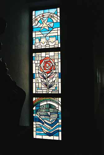 Der Morgenstern, die geheimnisvolle Rose und die Arche des Bundes. Ein Fenster in der Marienkapelle in Minden 