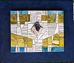 Mosaik mit Amethyst - gestaltet als Meditationsbild