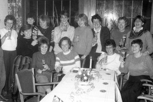 Die Möhnen 1984 im Gasthof Diepenbrock   am 9.11.1984 