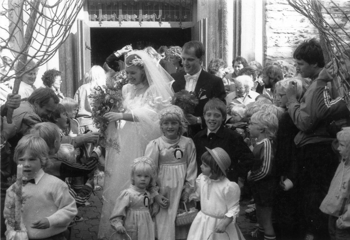 Hochzeit von Elke und Heiner Arning   am 8. Sept. 1985
